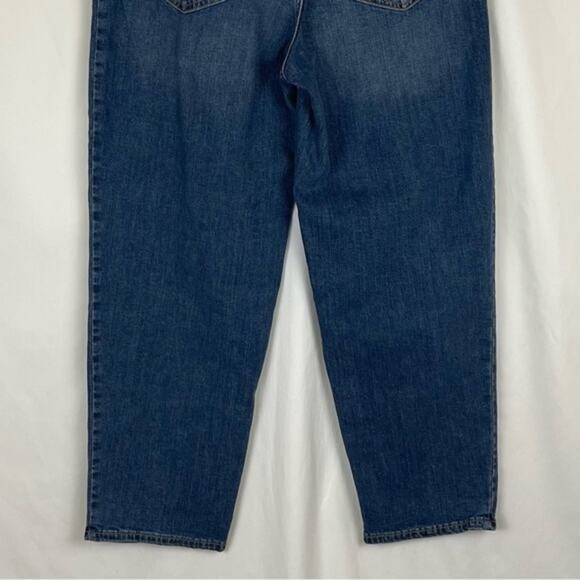 Banana Republic Factory Distressed Straight Leg  Mom High Rise Jeans Size 30 - Picture 6 of 11